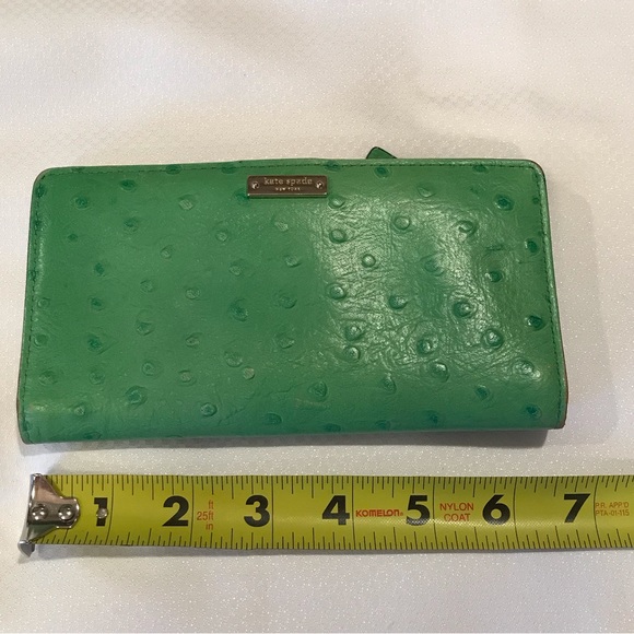 Bundle Kate Spade Wallets Color Burgundy and Green - Picture 6 of 10